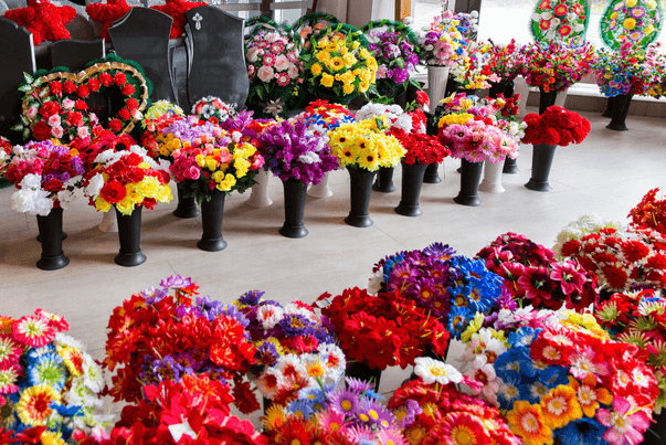 flores para velorio.